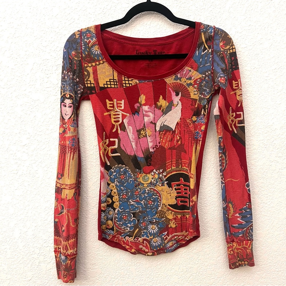 Y2K lucky brand top